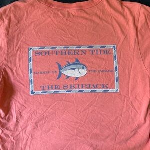 Southern Tide Salmon Tee